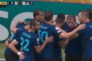 卡博尼第92分钟破门，国米2-1反超！
